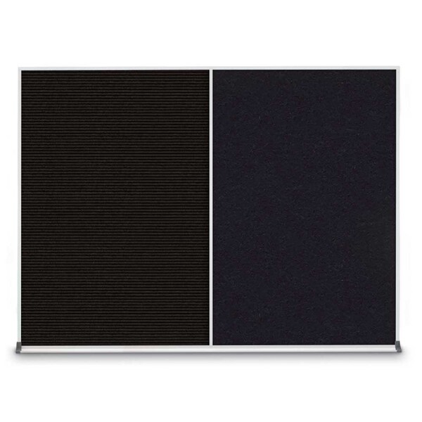Triple Door Radius Corkboard, 96"X48", S